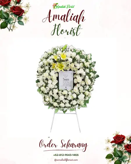 Krans Bunga Duka kawasan industri cimareme bandung